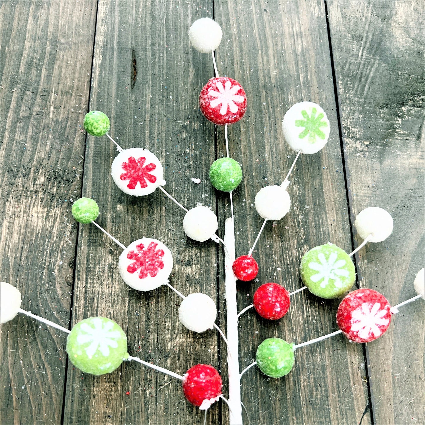 Peppermint Candy Pick, Christmas Candy Spray, Mixed Candy Pick, Wreath Attachment, Christmas Candy Spray, Holiday Candy Pick, Regency Floral
