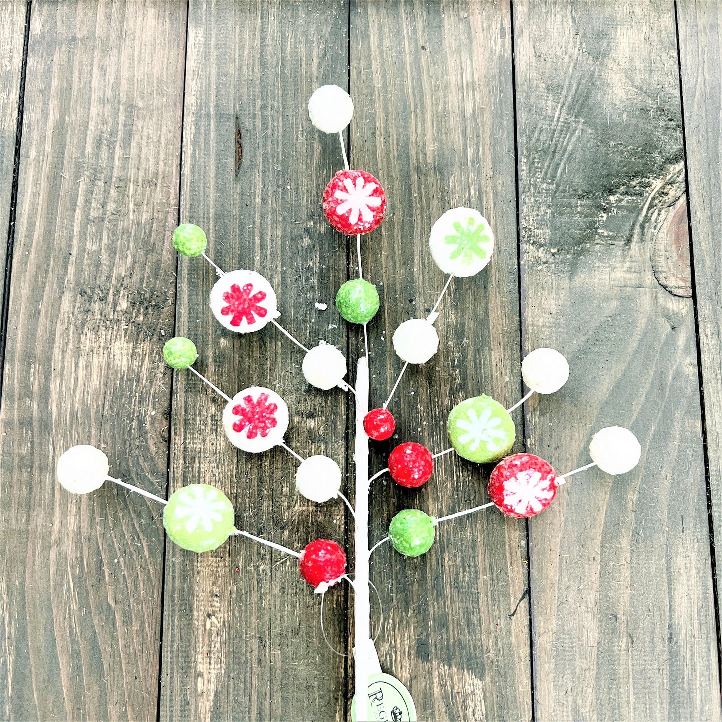 Peppermint Candy Pick, Christmas Candy Spray, Mixed Candy Pick, Wreath Attachment, Christmas Candy Spray, Holiday Candy Pick, Regency Floral