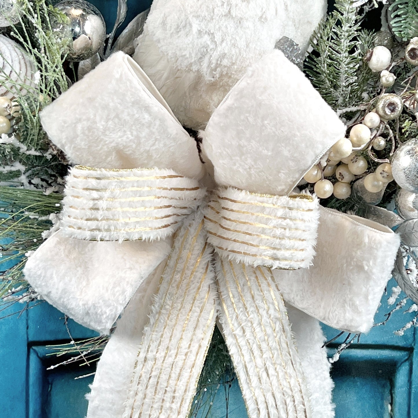 Woodland Christmas Wreath, Snowy Owl Winter Wreath, Christmas Owl Wreath, Winter Greenery Wreath, Farmhouse Christmas Wreath