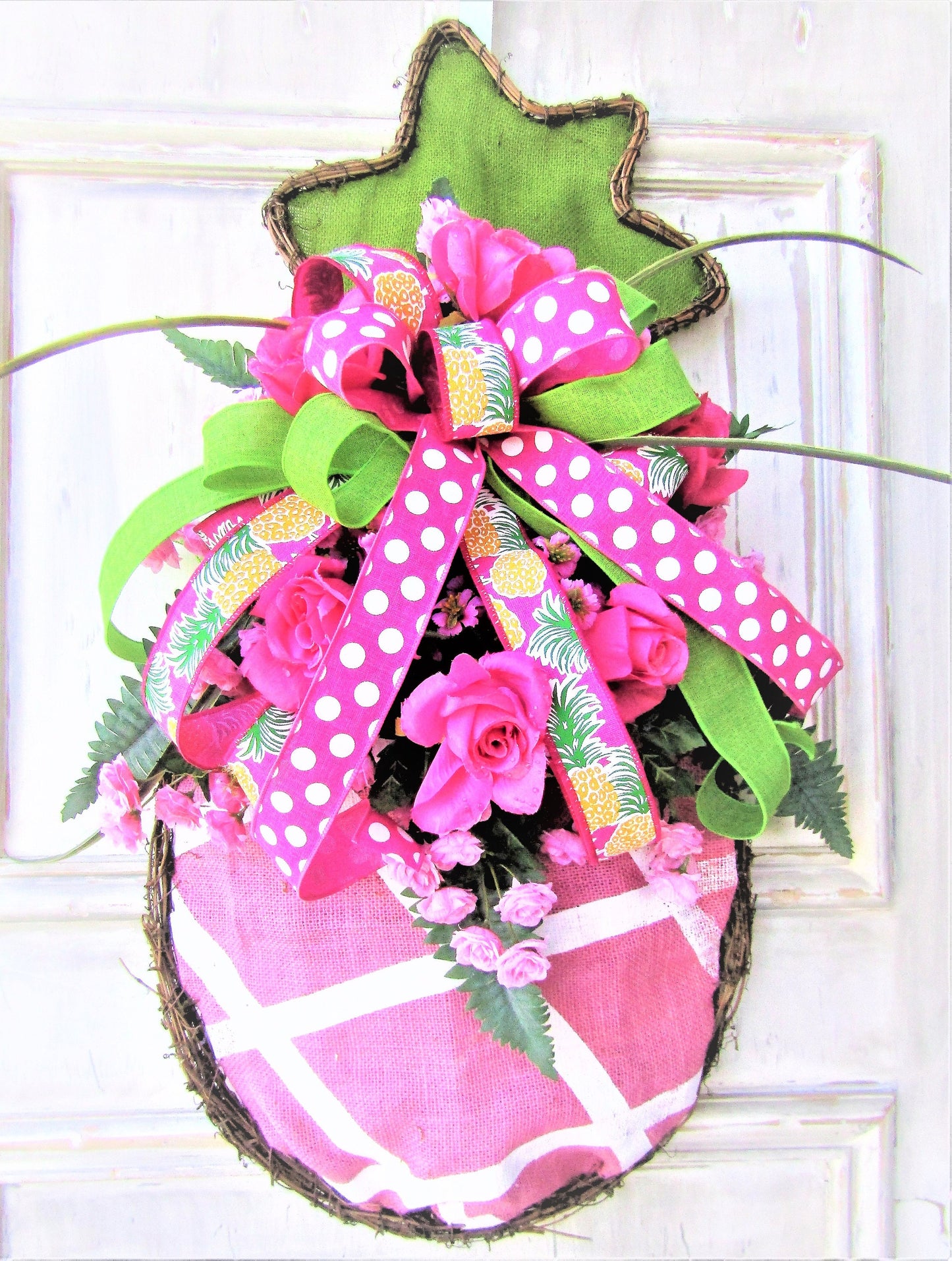 Summer Wreath for Front Door, Beach Wreath, Tropical Door Hanger, Tropical  Wreath, Luau Decoration, Front Porch Decor, Unique Home Decor