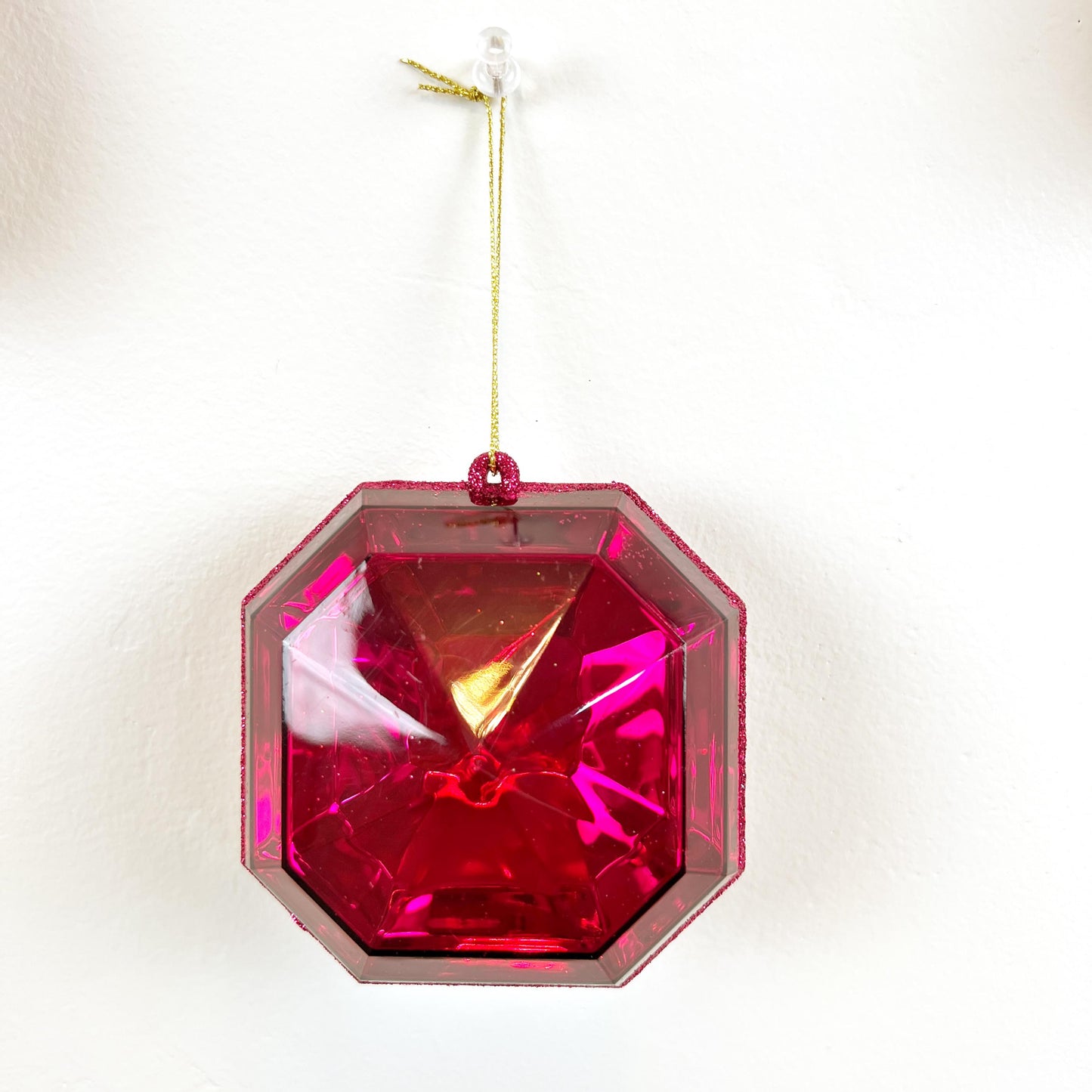 Jewel Ornament Set, Burgundy Jewel Ornaments, Gem Ornaments, Jewel Ornament Set, Wreath Attachments, Burgundy Xmas Decor, Christmas decor