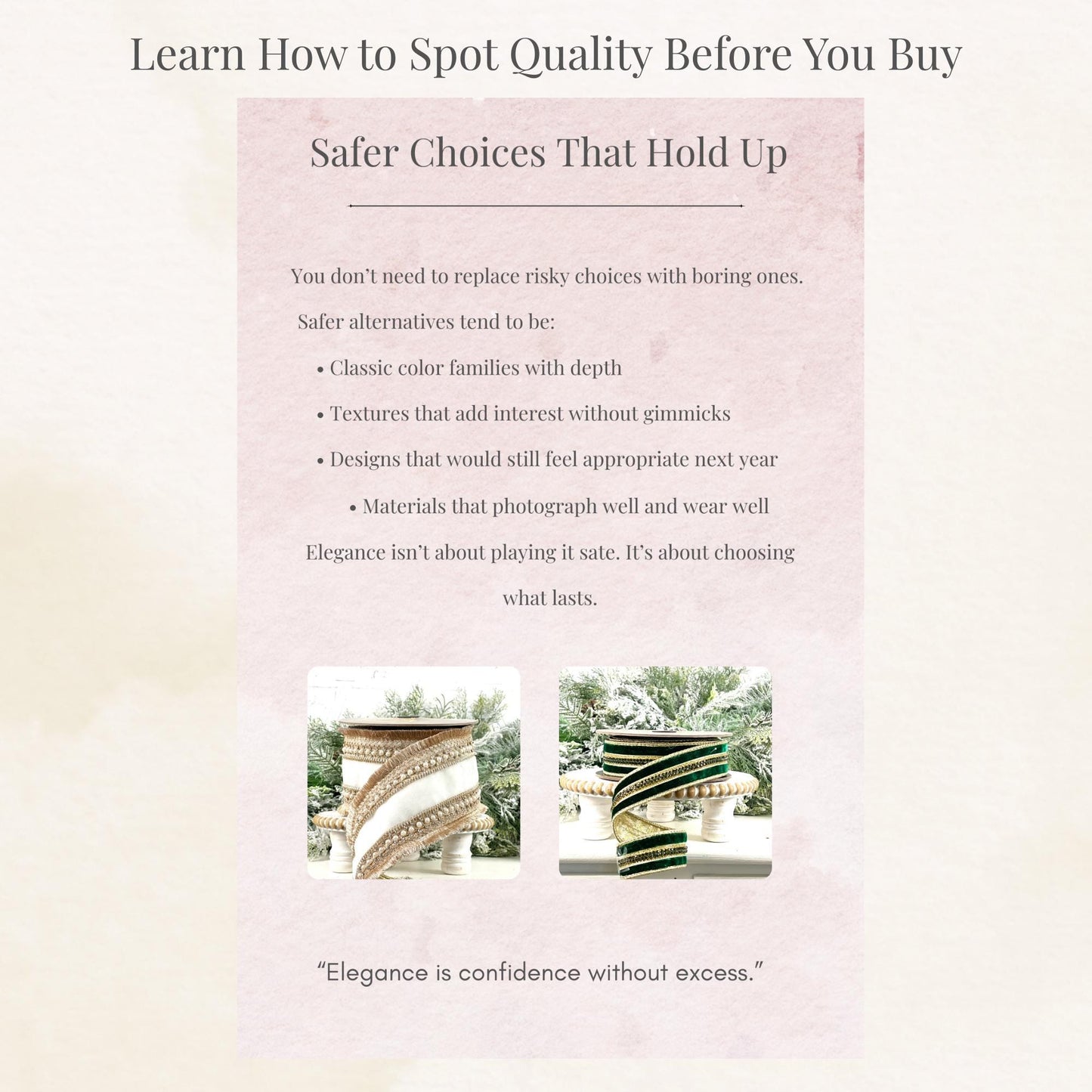 Taste Protection, Digital Ribbon Guide, How to Choose Quality Ribbon, Designer Ribbon Buying Guide, Instant Download